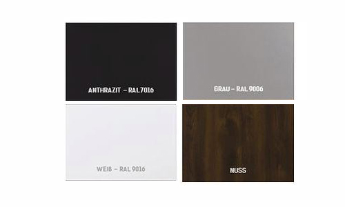 Haustür Nebeneingangstür Aluminium weiß o. anthrazit Thore Außentür